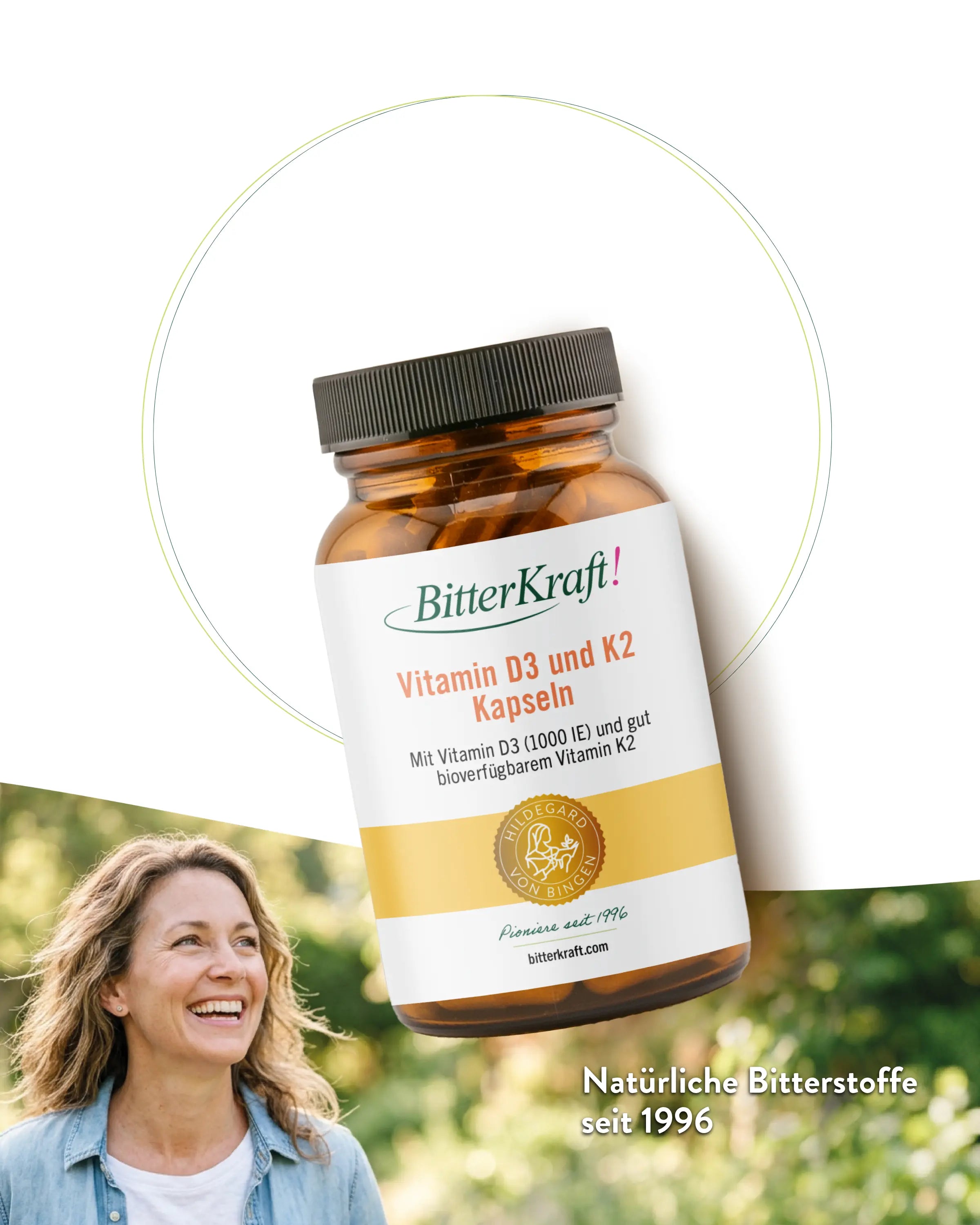 Bitterkraft Vitamin D3 und K2 Kapseln