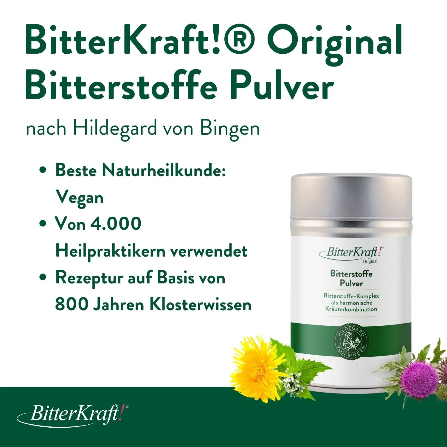 BitterKraft! Original Pulver 100g MHD bis 30.03.2026 Bitterkraft GmbH - Bitterkraft