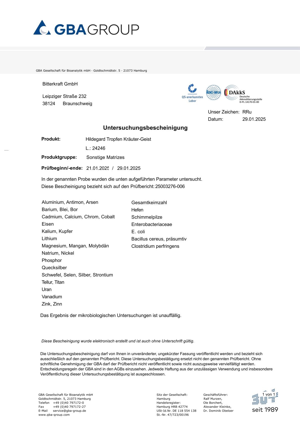 Hildegard Tropfen