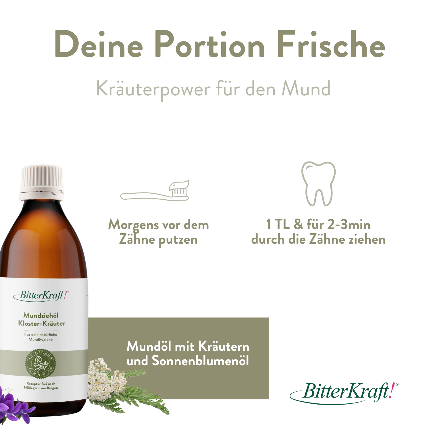 Mundziehöl Kloster-Kräuter 200ml
