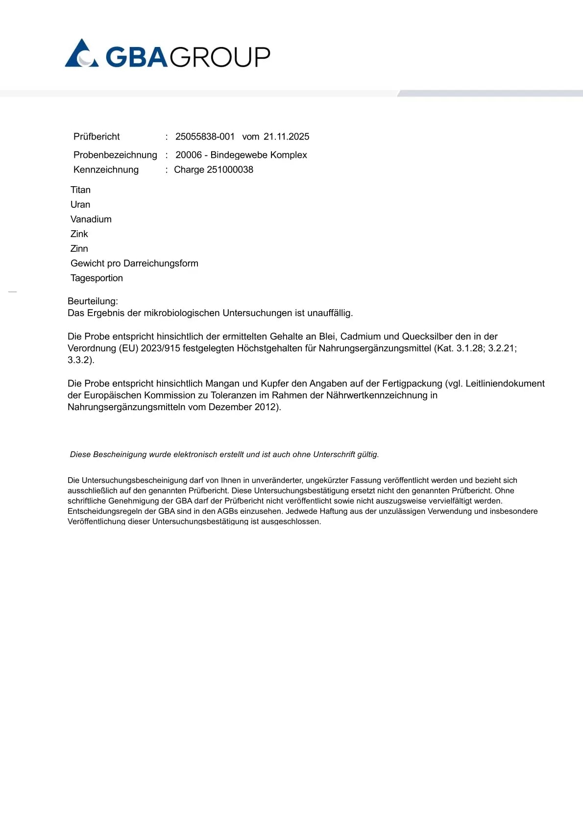 Bindegewebe Komplex – 3er-Sparpaket