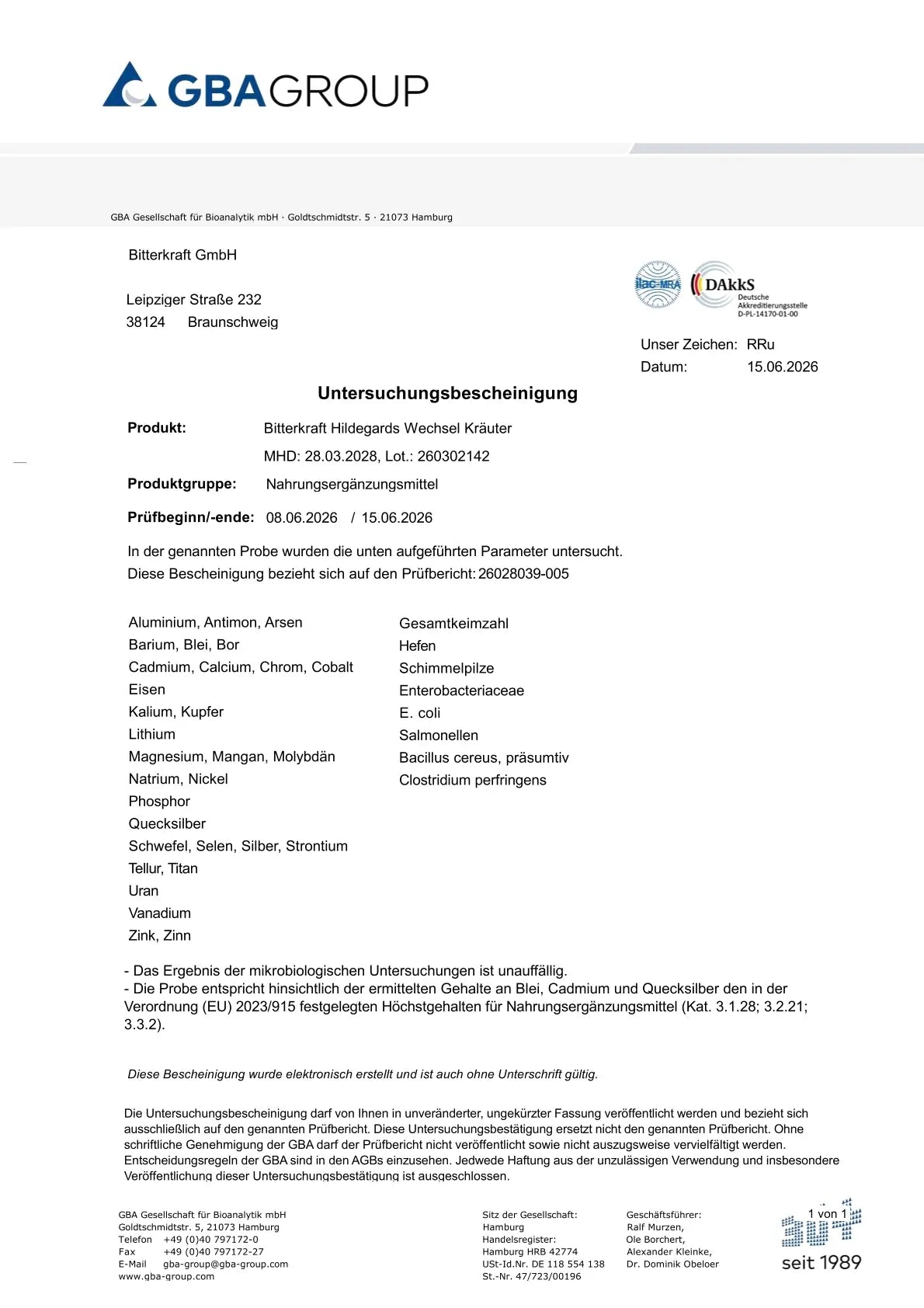 Hildegards Wechsel-Kräuter