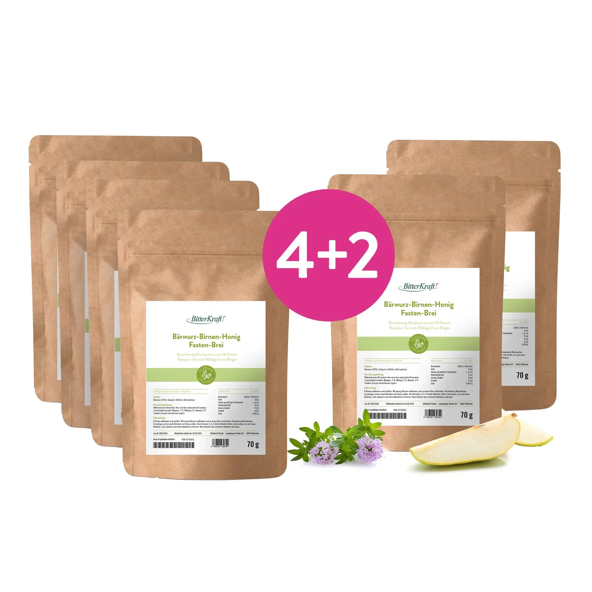 Bärwurz Birnenhonig Mischpulver Bitterkraft GmbH - Bitterkraft
