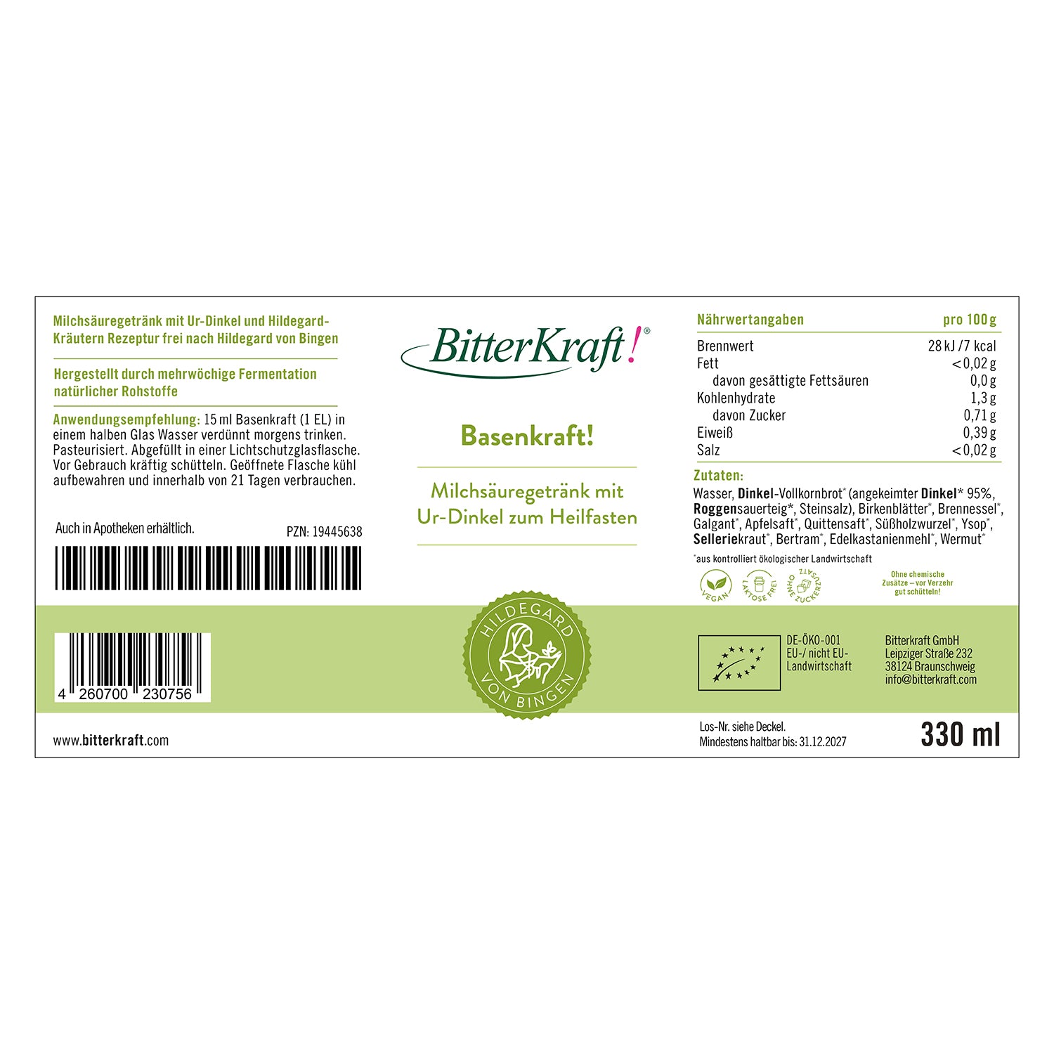 Basenkraft! Original (BIO)