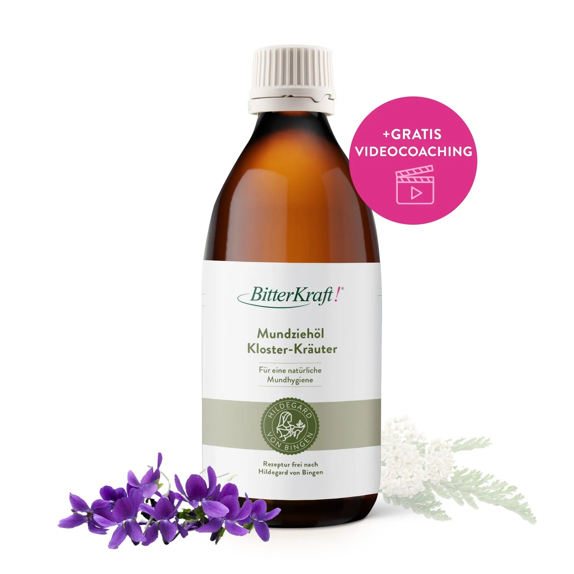 Mundhygiene mit Mundziehöl, Zahncreme und Bambus-Zahnbürste Bitterkraft GmbH - Bitterkraft