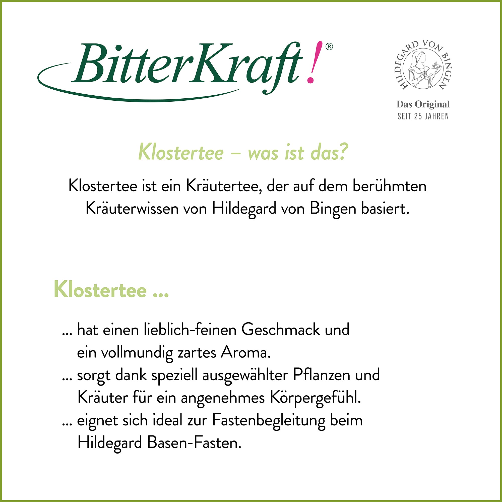 2 x 100 g KlosterTee (BIO)