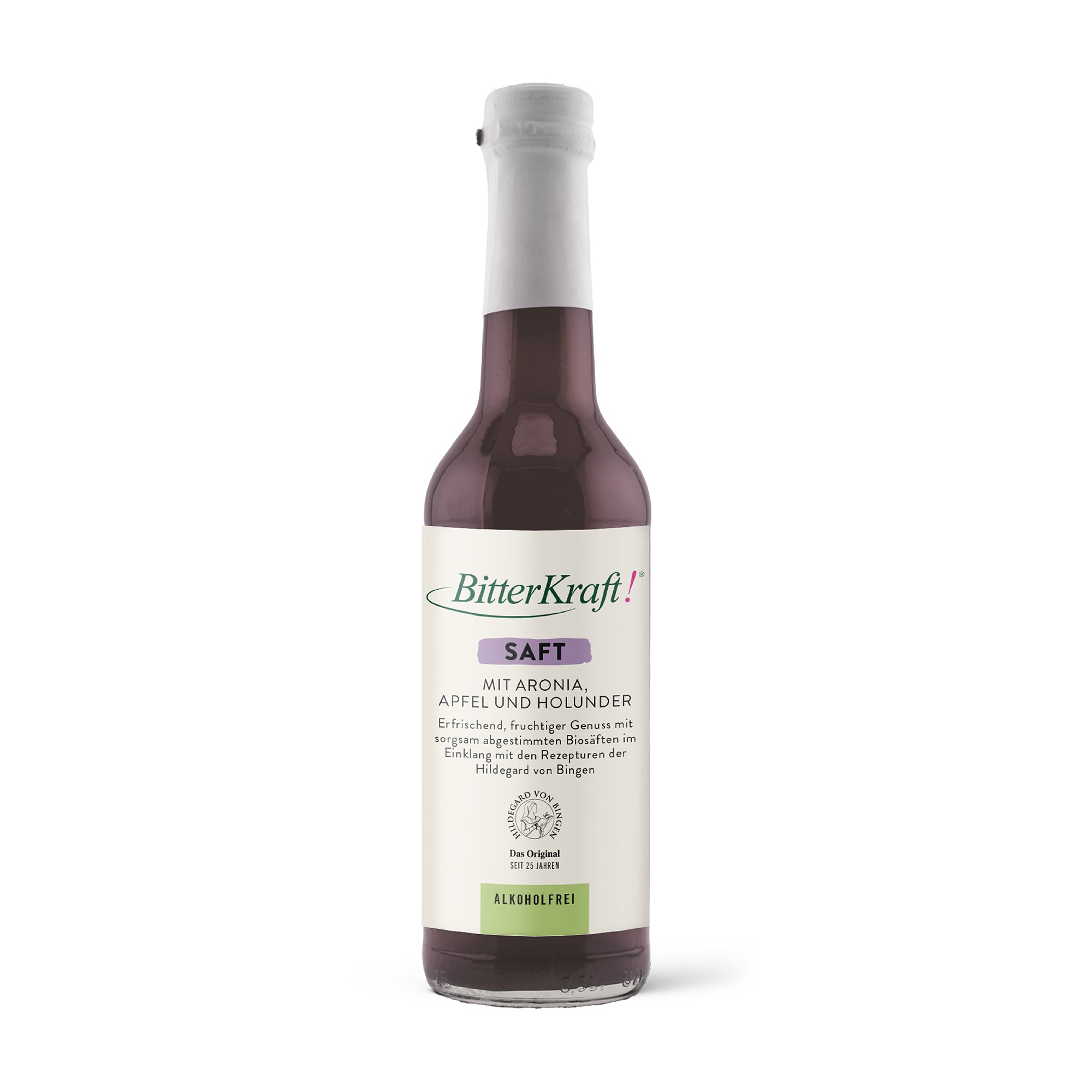 Aronia-Immunbooster-Saft - 350ml - BitterKraft! Saft rot