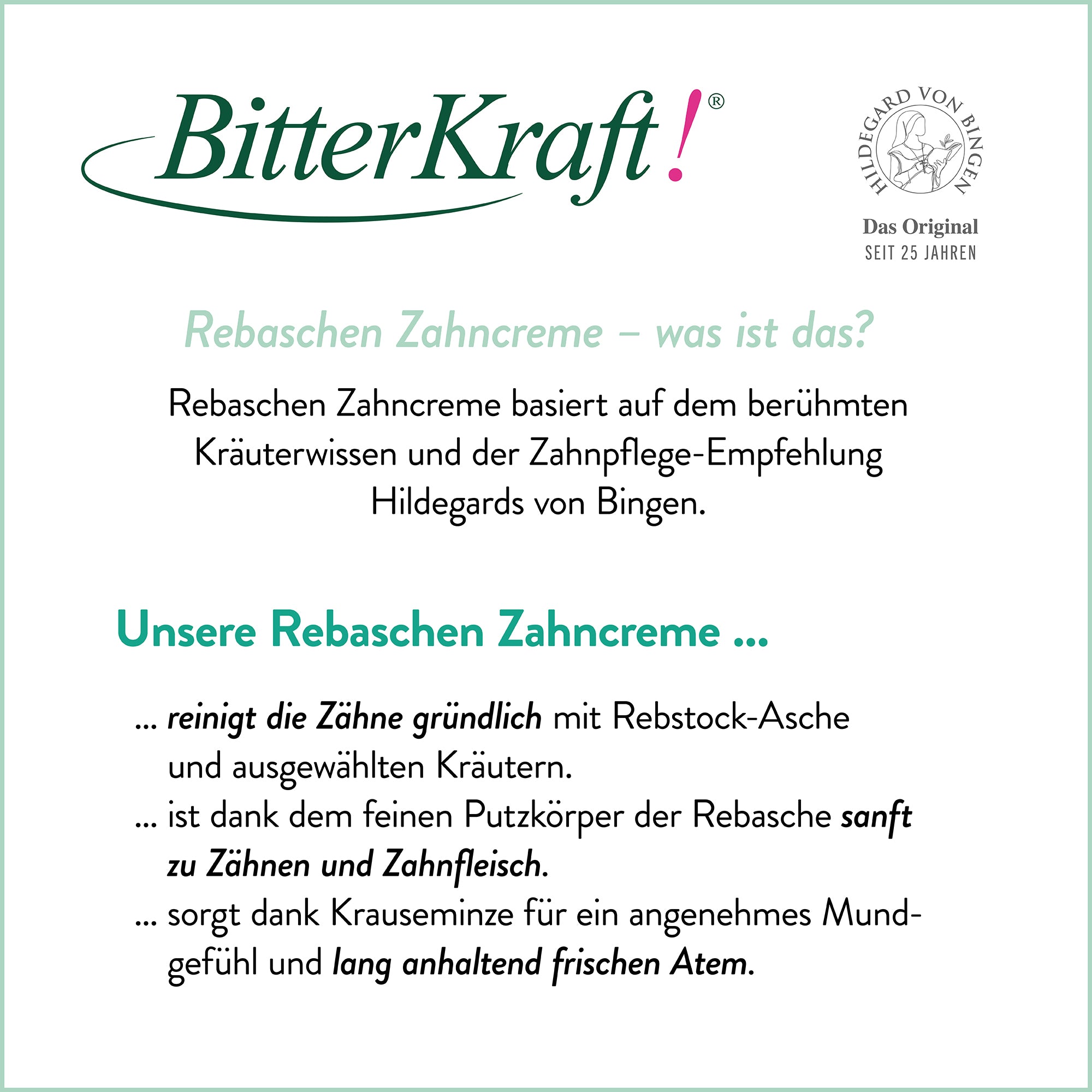 Rebaschen-Zahncreme
