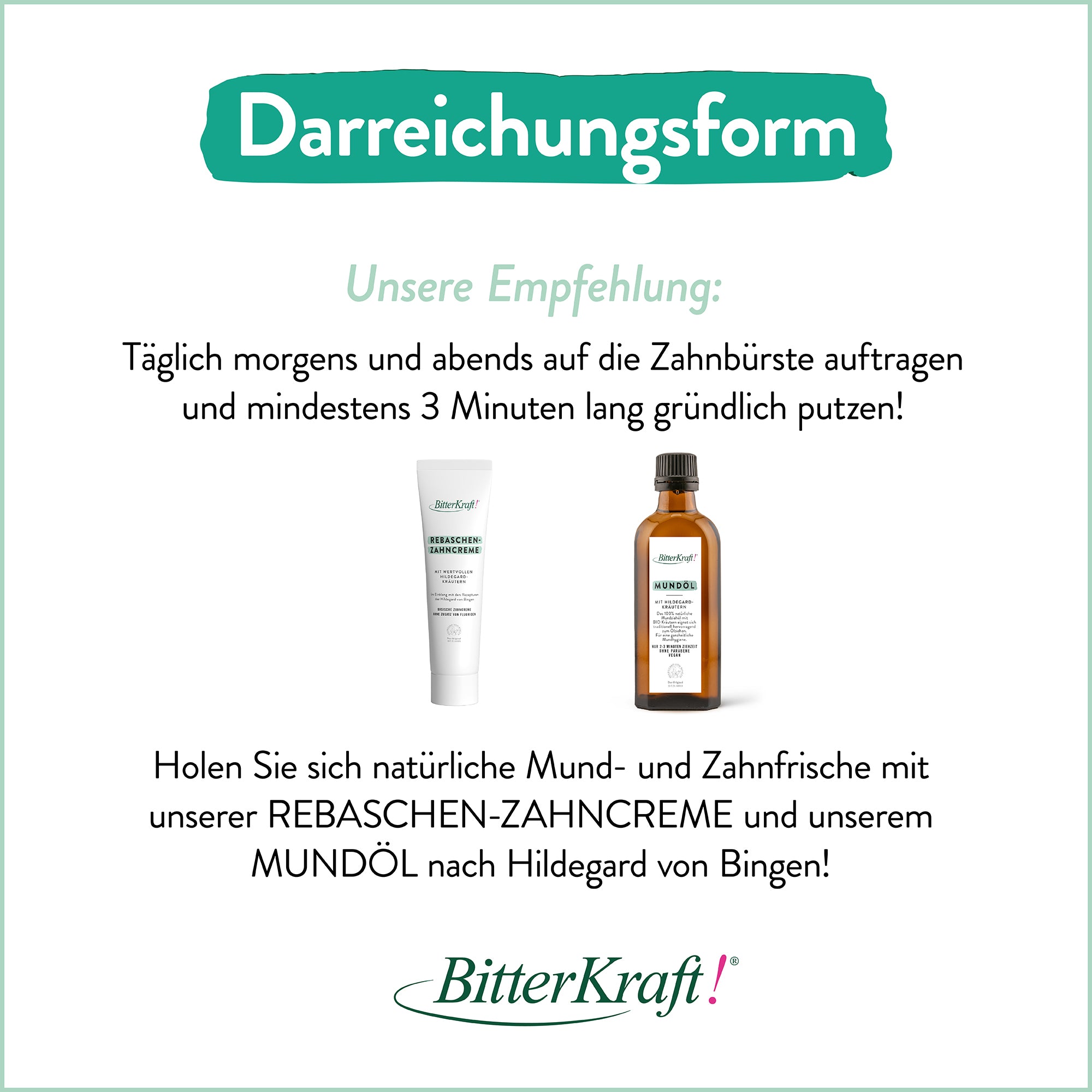 Rebaschen-Zahncreme