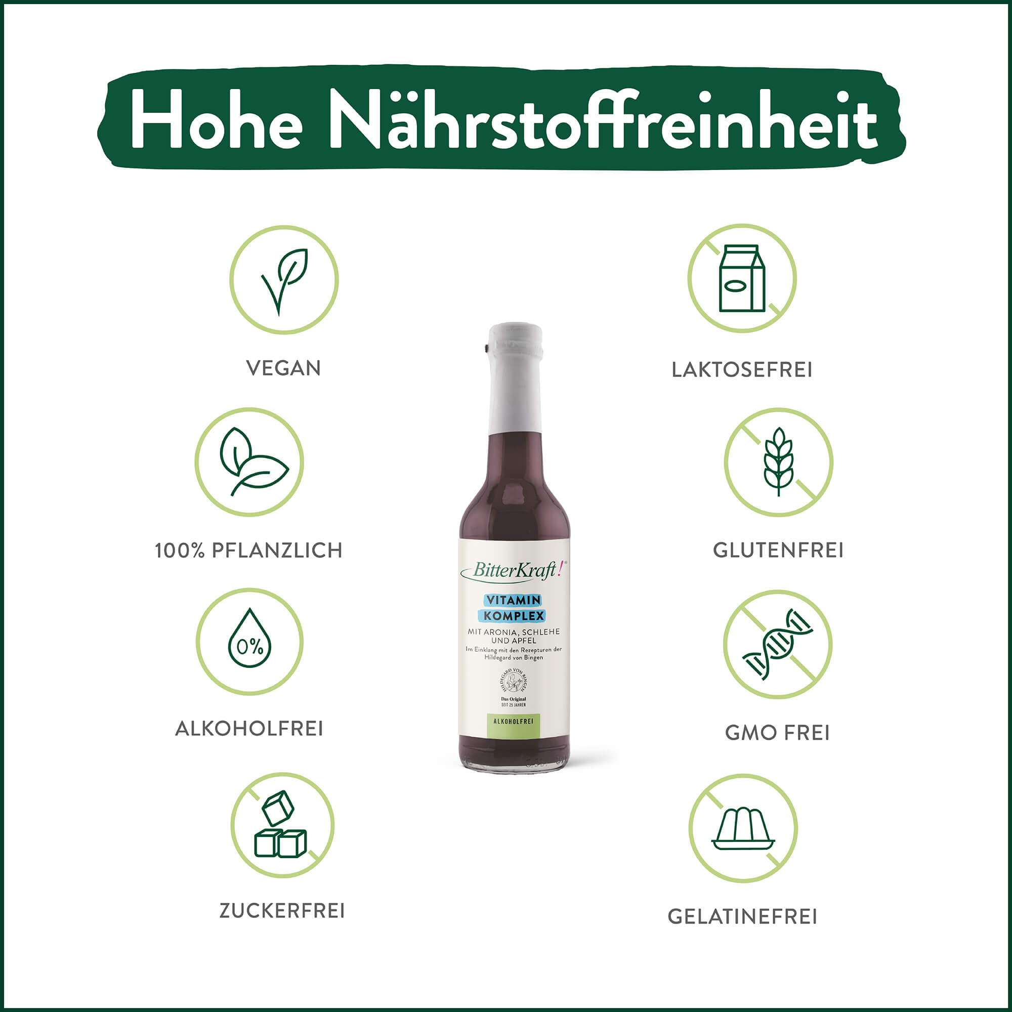 2+1 BitterKraft! Original Vitaminkomplex Saft 350 ml