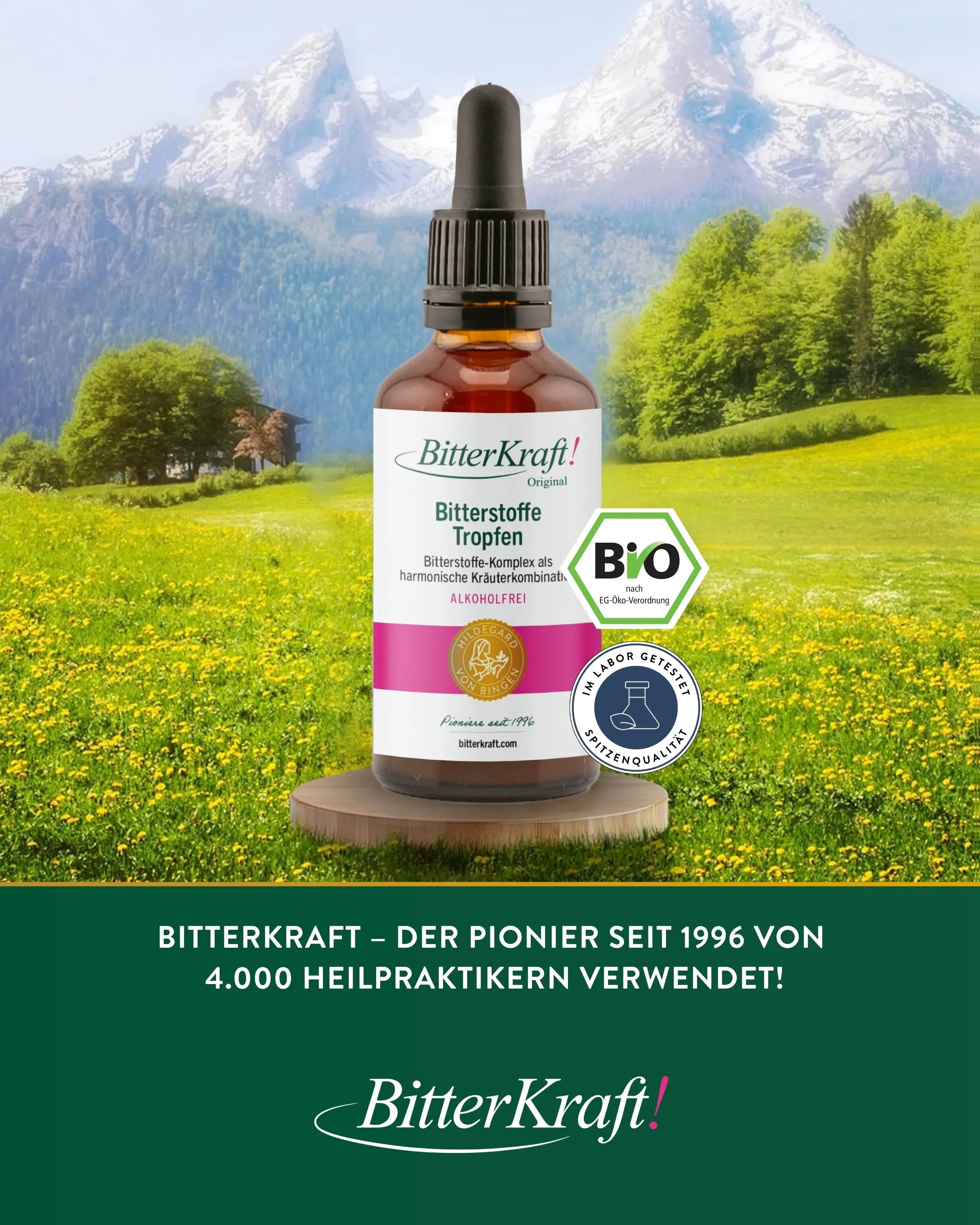BitterKraft! Original Alkoholfrei 50ml Pipette (BIO)