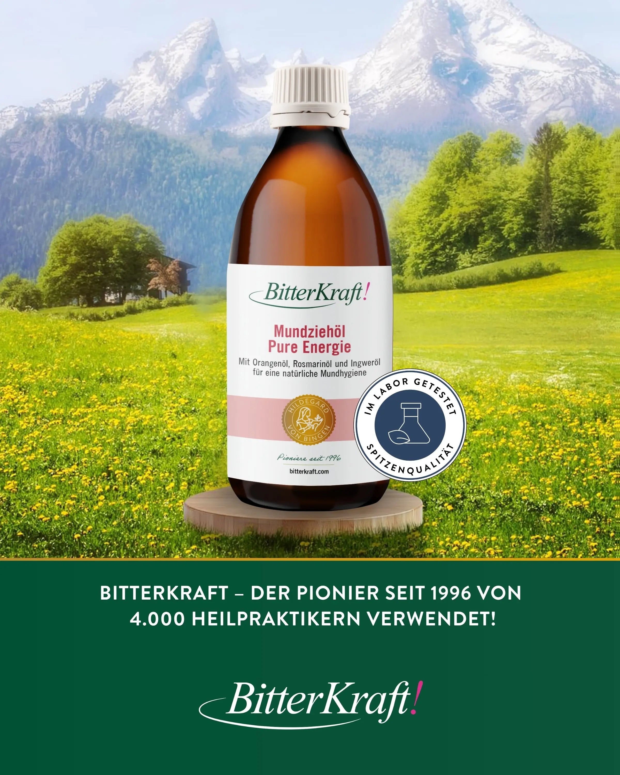 Mundziehöl Pure Energie 200ml Geburtstagspaket