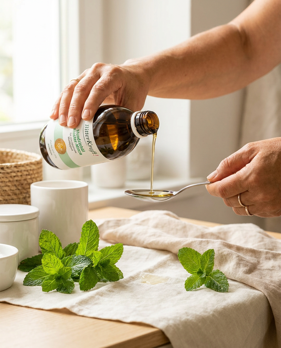 10–15 ml in den Mund