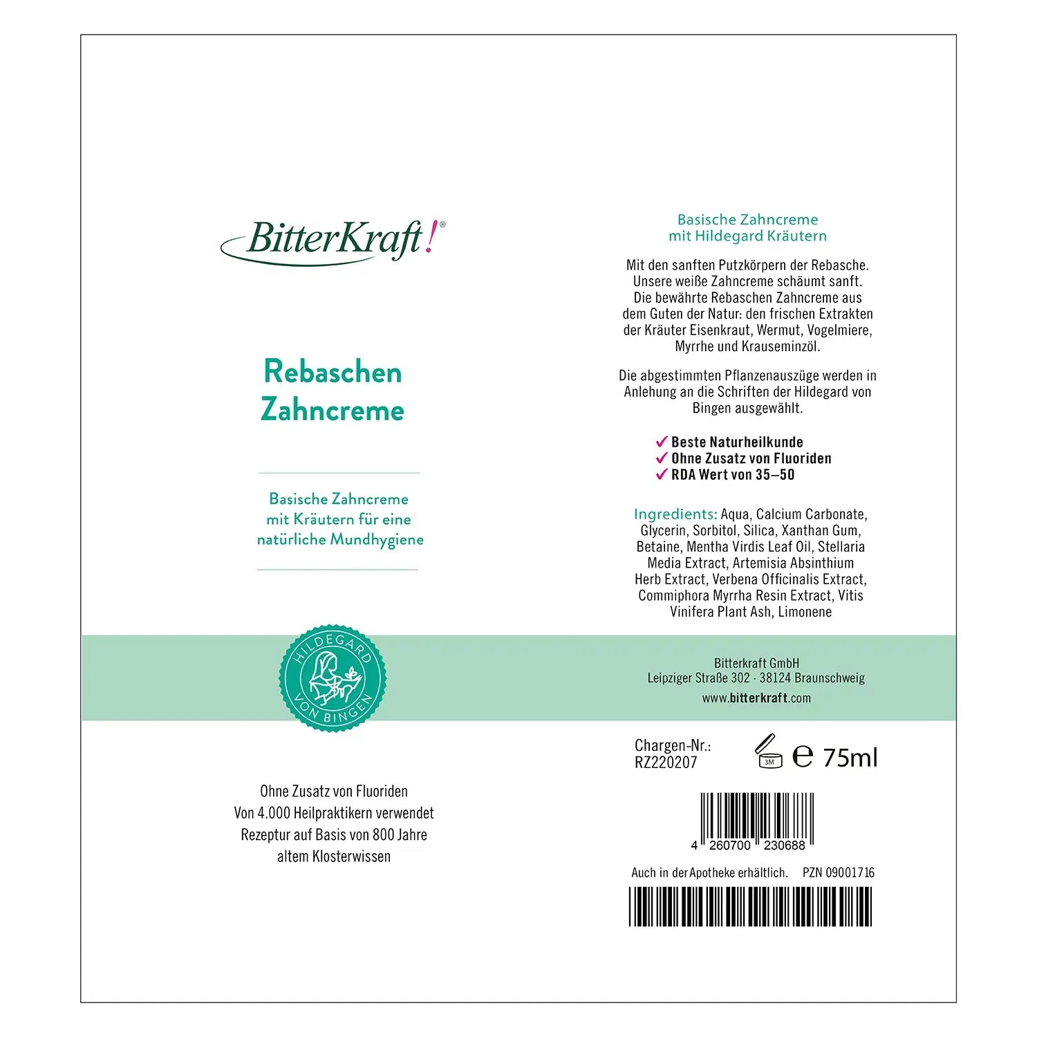 Mundhygiene mit Mundziehöl, Zahncreme und Bambus-Zahnbürste Bitterkraft GmbH - Bitterkraft