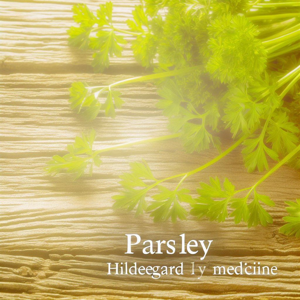 Petersilie in der Hildegardmedizin