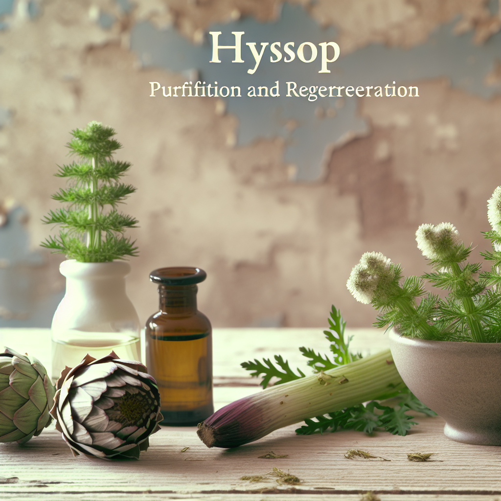 Ysop: Reinigung und Regeneration