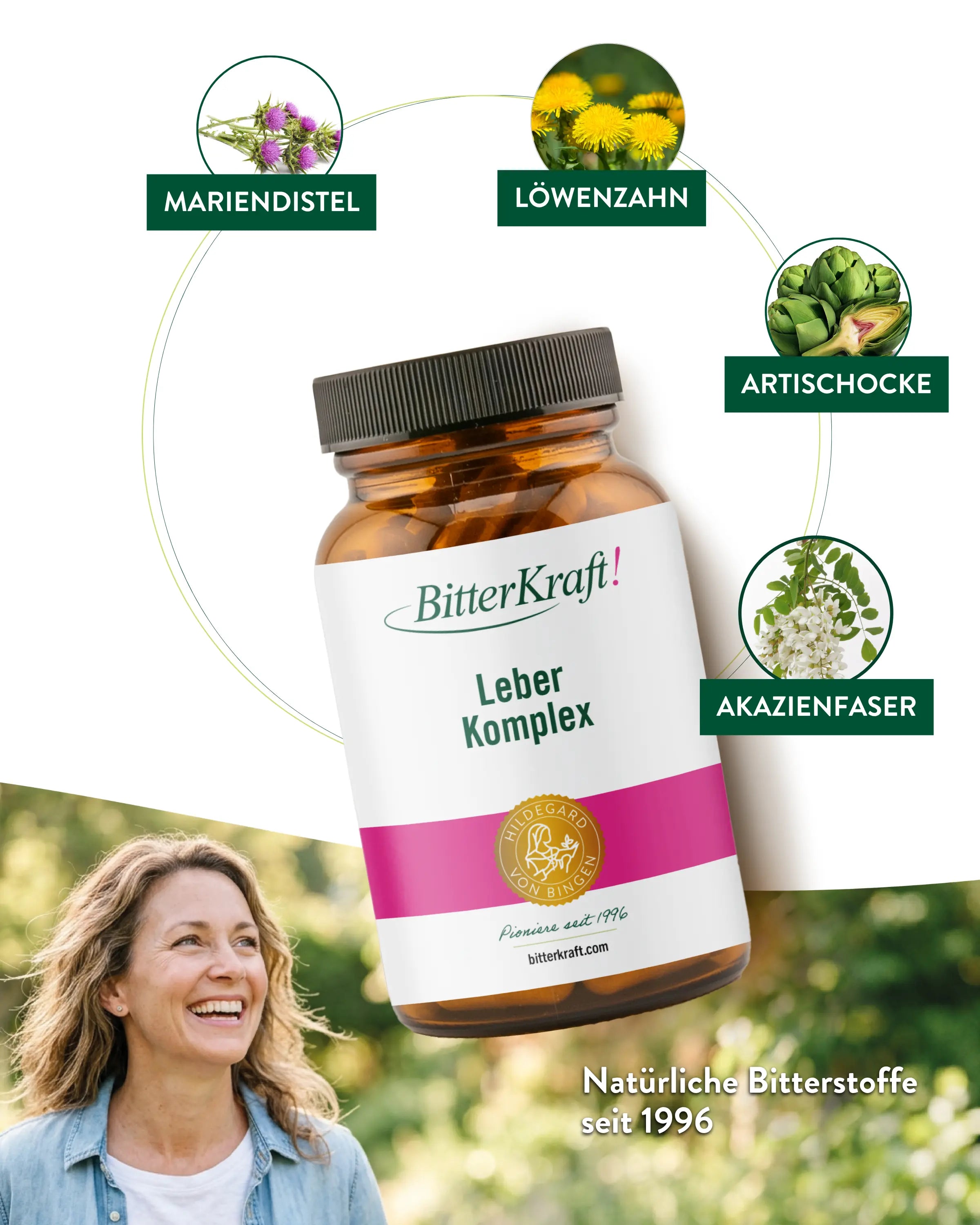 BitterKraft! Leber-Komplex (60 Kapseln)