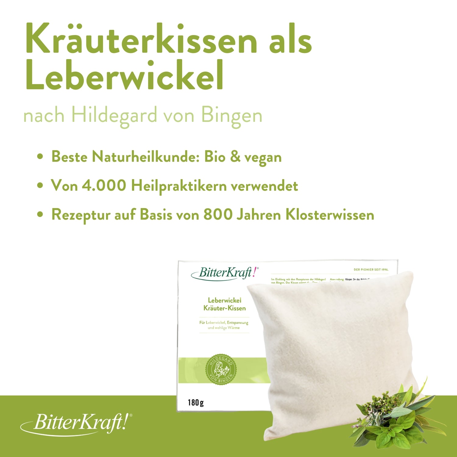 KräuterKissen für Leberwickel