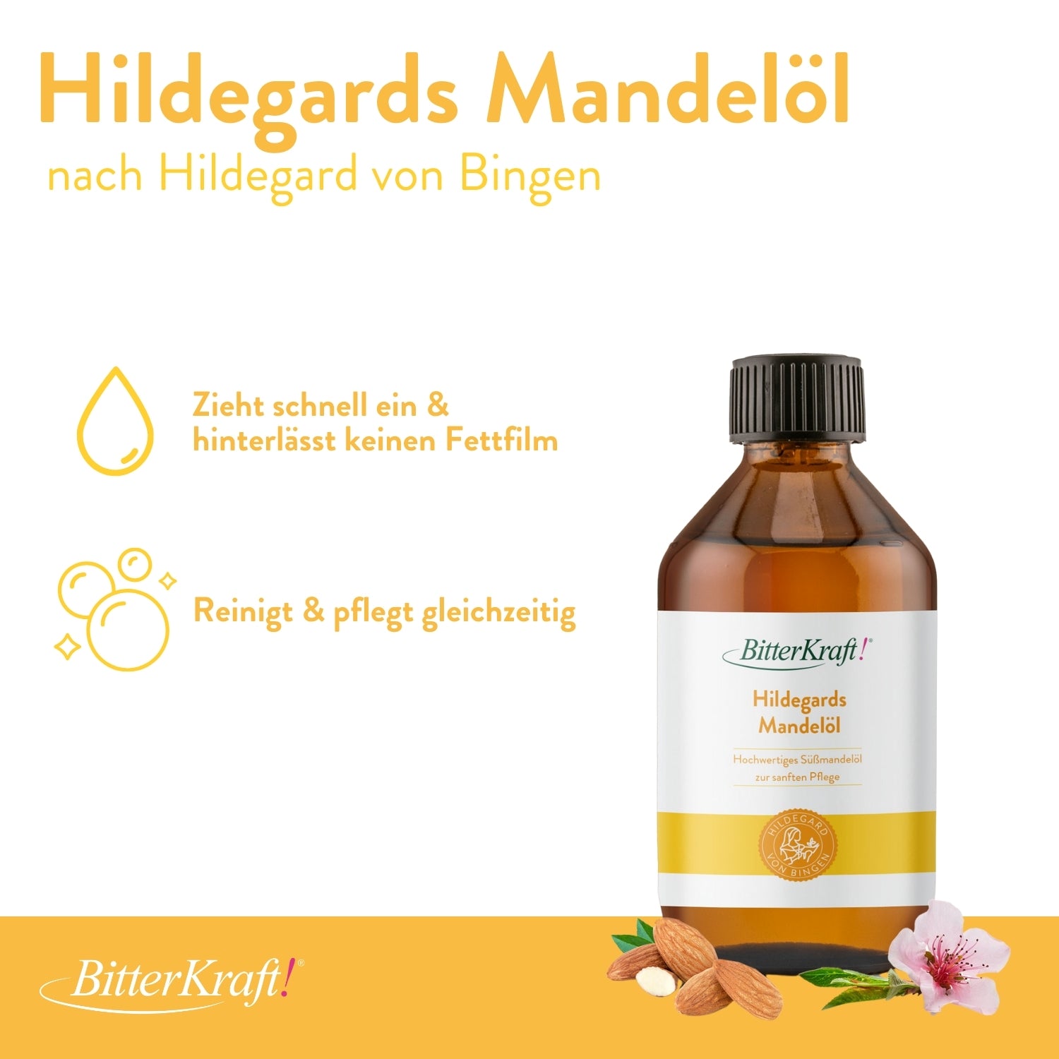 BitterKraft! Mandelöl 250ml