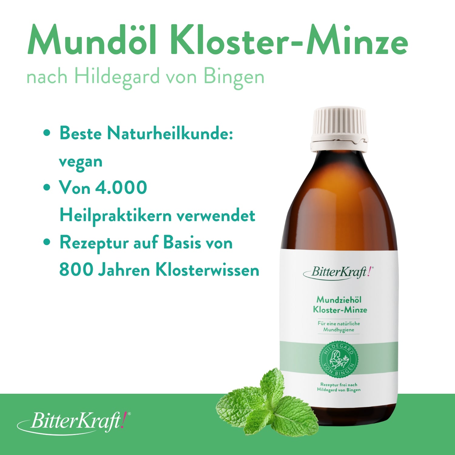 Mundziehöl Klosterminze 200ml