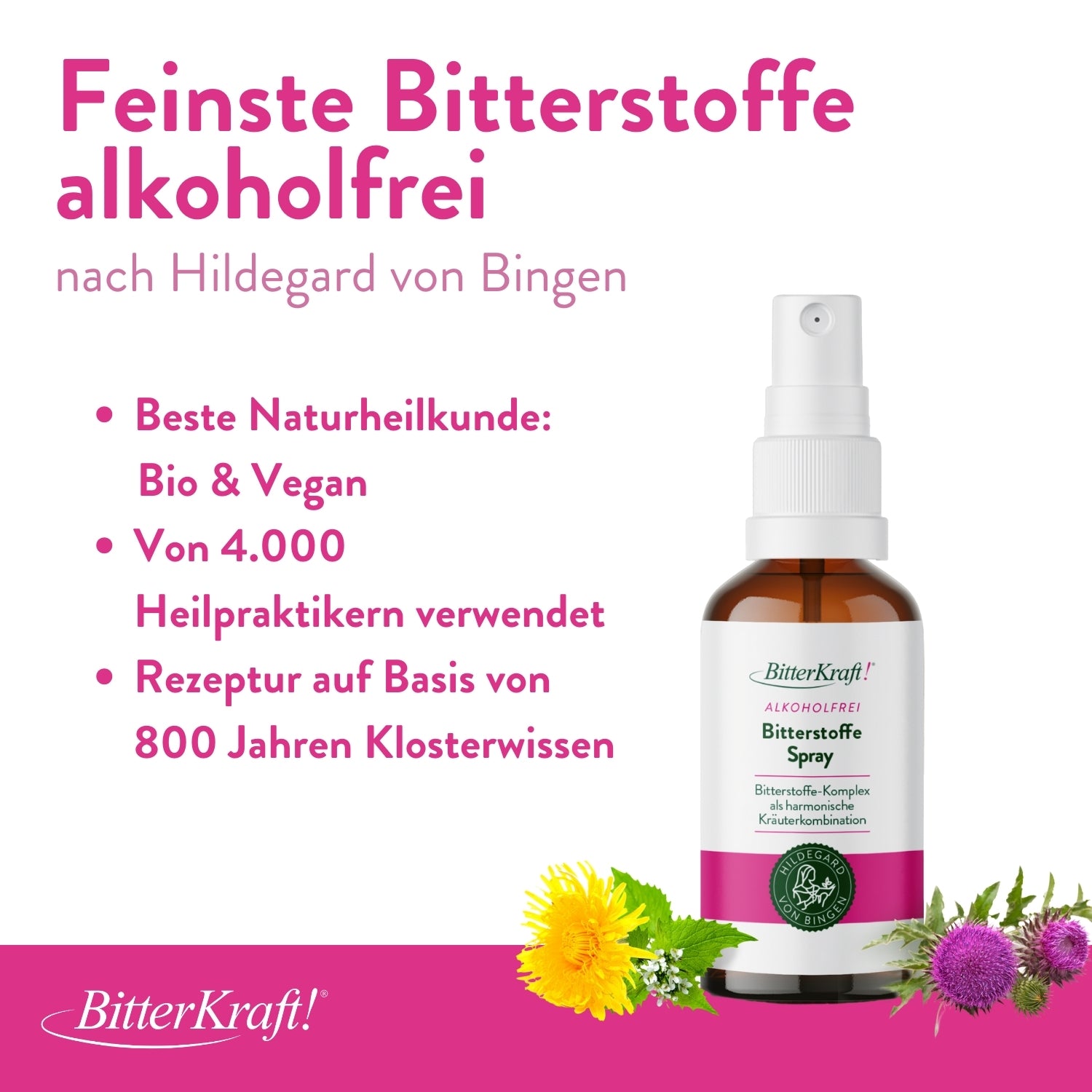 BitterKraft! Original Alkoholfrei 20ml Spray (BIO)