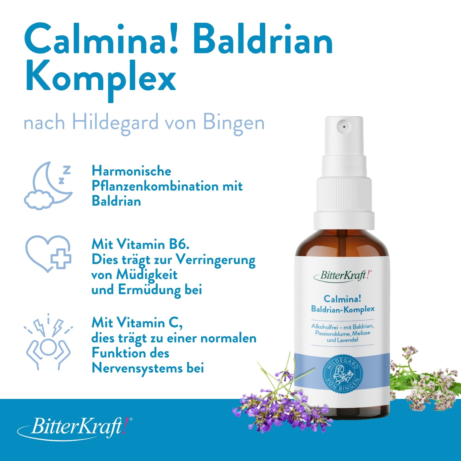 Calmina! Baldrian-Komplex 20ml Spray