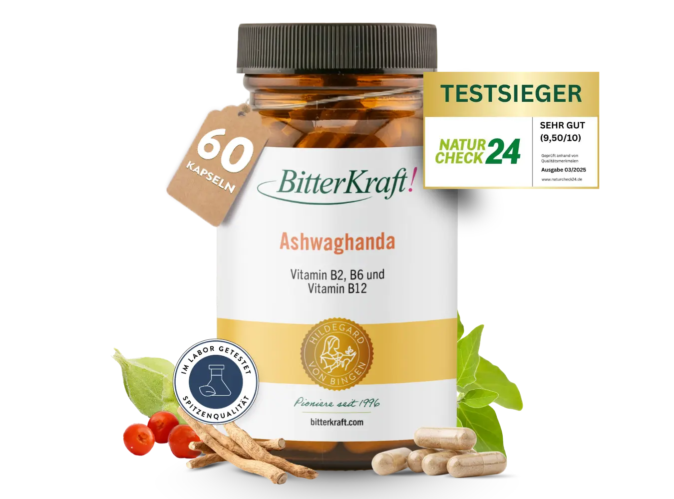Bitterkraft Ashwaghanda