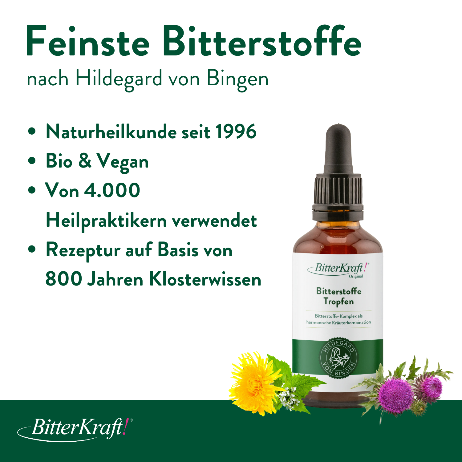 50 ml BitterKraft!Original (BIO) mit Pipette