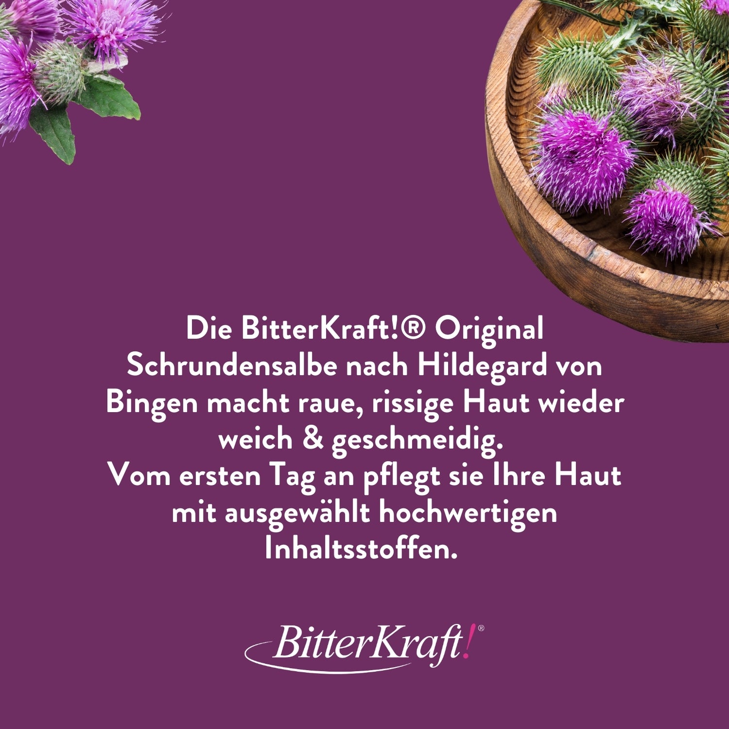 Bitterkraft! Schrundensalbe