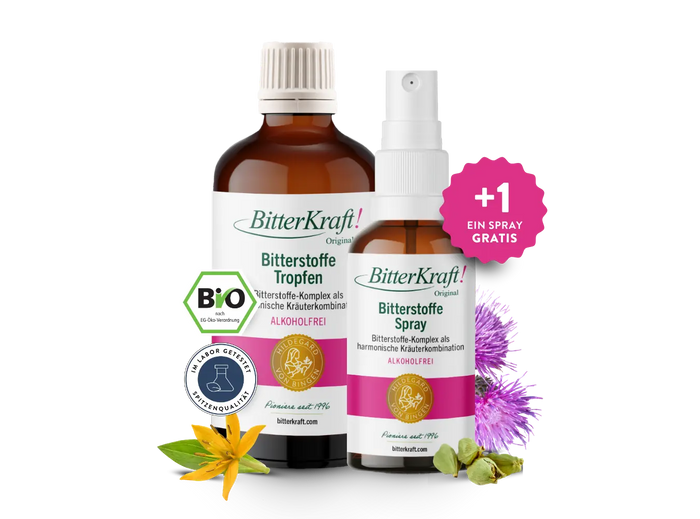 BitterKraft! Original Alkoholfrei (BIO) 100ml + Gratis Spray