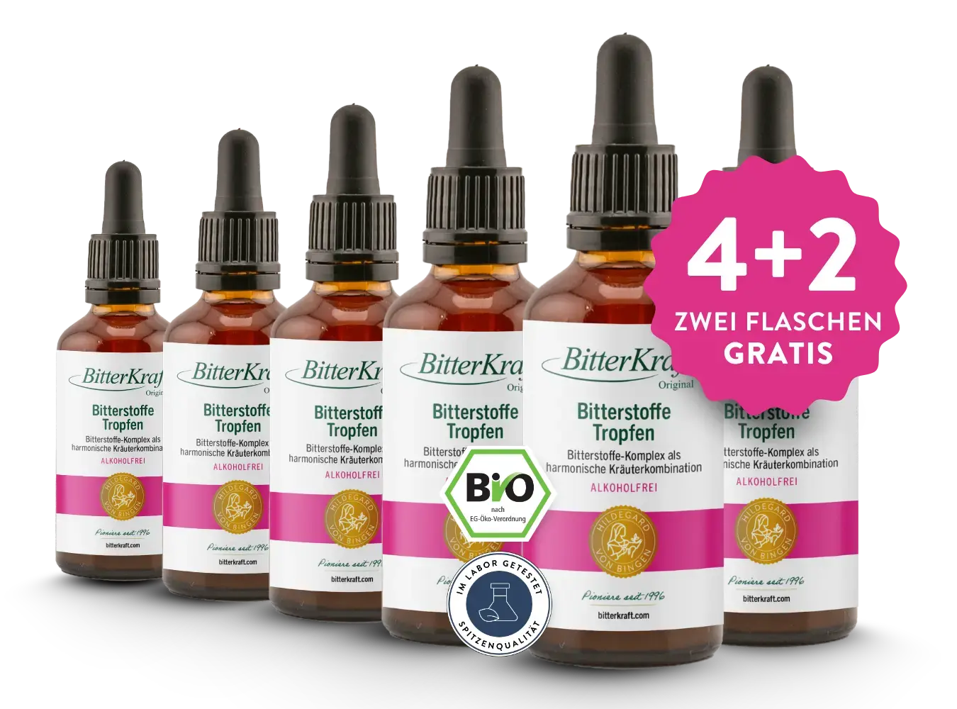BitterKraft! Original Alkoholfrei 50ml Pipette (BIO) Bitterkraft GmbH - Bitterkraft
