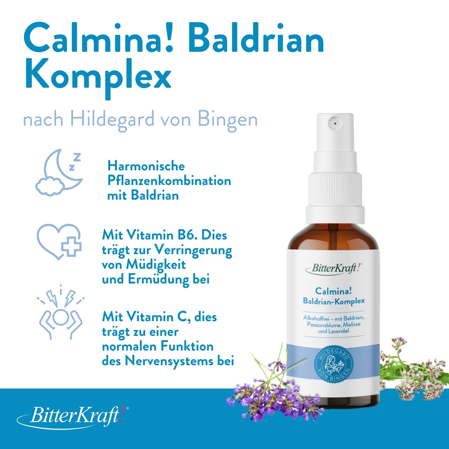 Calmina! Baldrian-Komplex 20ml Spray