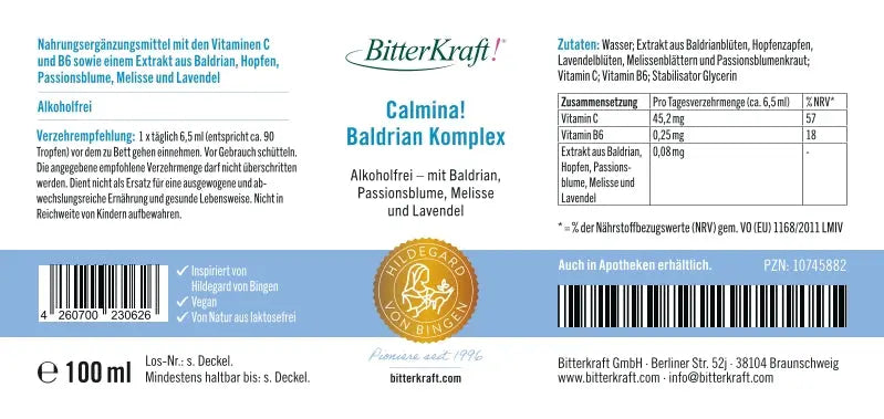 Calmina! Baldrian-Komplex 100ml