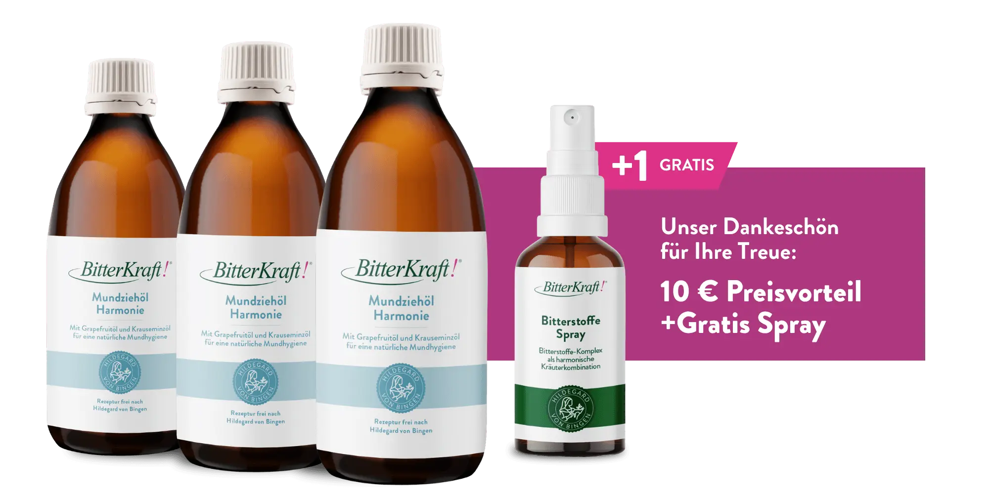 Mundziehöl Harmonie – 3er-Sparpaket