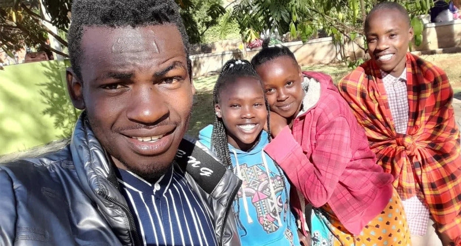 Jugendliche eines geförderten Projekts in Nairobi